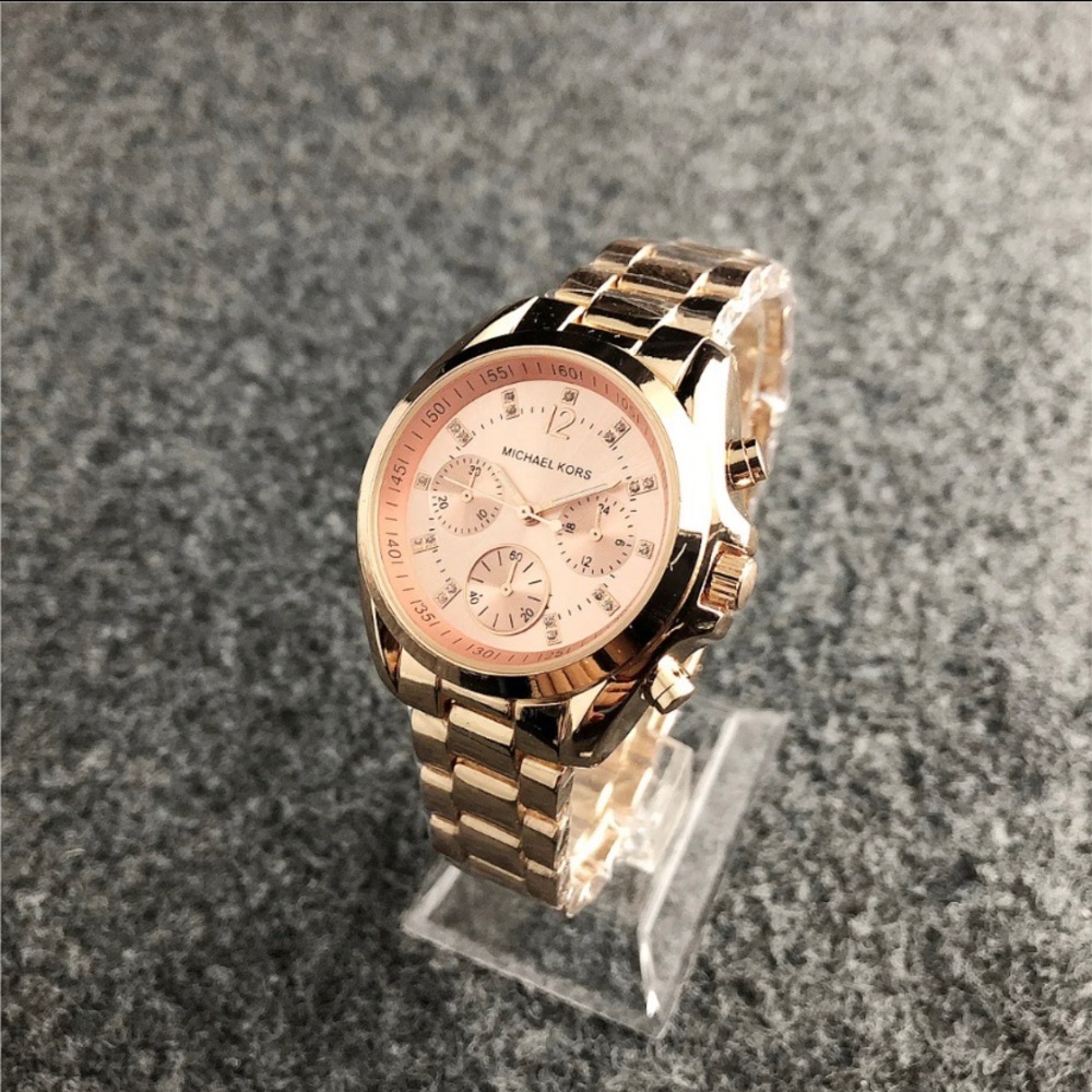 Rose Gold Micheal Kors Watch